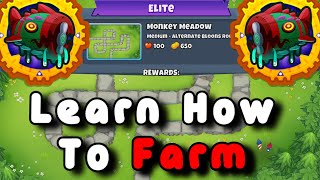 Bloonarius Elite  Learn the Better Farming Strategy  BTD6 Boss Tutorial [upl. by Wawro]