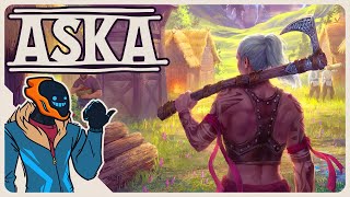 Viking Survival Sandbox RPG With Substantial Townbuilding Mechanics  ASKA [upl. by Aileek]