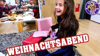 Unser WEIHNACHTSABEND  Wir feiern die ganze Nacht  Family FUN [upl. by Enyad]