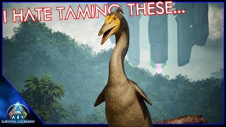 Herperornis Taming Is The Worst  Ark Survival Ascended EP56 [upl. by Noyart193]