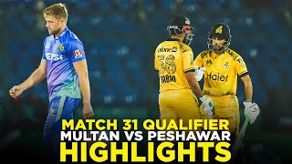 PSL 9  Full Highlights  Multan Sultans vs Peshawar Zalmi  Match 31  Qualifier  M2A1A [upl. by Neveda252]