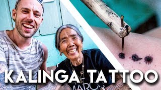 WHANG OD Tattoo GONE WILD 😮Kalinga Tattoo Philippines travel vlog 2018 [upl. by Aynnek]