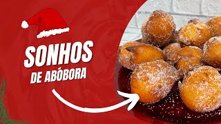 Sonhos de Abóbora Receita de Natal [upl. by Dwaine269]