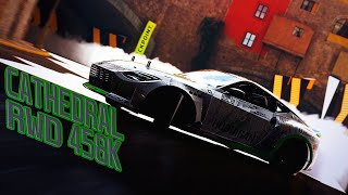 Forza Horizon 5 Open Drift  CATHEDRAL 458K RWD without drag tires [upl. by Knight]