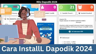 Terbaru Cara Install Aplikasi Dapodik 2024 [upl. by Verene]