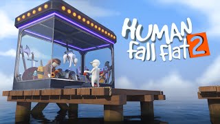 Human Fall Flat 2  Game Announcement Trailer [upl. by Hnamik]