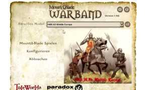 Tutorial Mount amp Blade Warband Mods installieren GermanDeutsch [upl. by Niai]