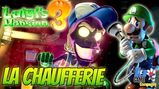 Luigis Mansion 3 La Chaufferie Etage B2 Nintendo Switch Gameplay Français [upl. by Ellehcim83]