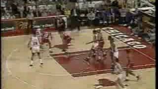 Bulls v Sixers 1991 Playoffs  Game 5  Jordan 38 Pippen 28 [upl. by Seidule]