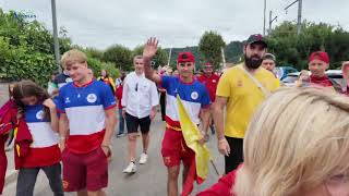 La Finale du Championnat de France de Joutes à Ampuis 2024 [upl. by Anaitsirc546]