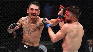 Max Holloway vs Kelvin Kattar full fight [upl. by Nauqes472]