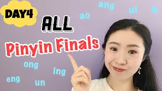 All Chinese Pinyin Finals  Chinese Pronunciation Tutorial [upl. by Annaes]