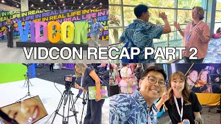 Vidcon Anaheim 2024 Vlog Part 2 [upl. by Yreme]