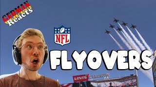 GERMAN reacts to The GREATEST TRADITION in American Football NFL Flyovers [upl. by Sema]