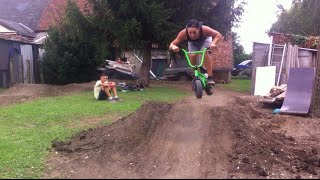 Mini BMX Freestyle pumptrack  Chaney GUENNET [upl. by Anaert]