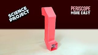 More easy to Make Periscope  Science Project  DIY Simple Periscope [upl. by Aivila]