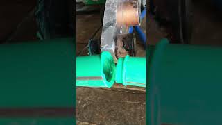 Plumbing work fittings work automobile fitting machine fittingworkshop plumbingvideos [upl. by Hamas]