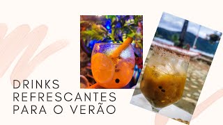 Receita de drinks o melhor gin tônica e Jorge Amado como fazer Gabriela de cachaça [upl. by Valentin]