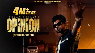 New Punjabi Songs 2024  Opinion Official Video Arjan Dhillon  Latest Punjabi Songs 2024 [upl. by Ydnat]