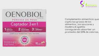 Oenobiol captador 3 en 1 30 capsulas [upl. by Sallee]