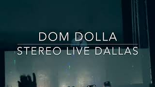 Dom Dolla  Stereo Live  Dallas [upl. by Shirline]