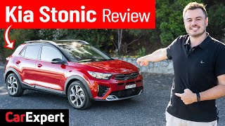 2021 Kia Stonic GTLine review Like a Rio but bigger [upl. by Atnoed]