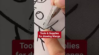 Art Supplies for Manga How to Use Screentone [upl. by Bik]