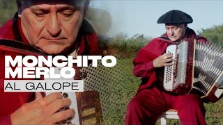 🐴🤠Monchito Merlo  Al Galope  Video Oficial chamame disco monchitomerlo videos festival [upl. by Phenice296]