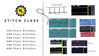 Sewing stitch class stitch class  Garments Stitch Type  Garments Sewing Machine  Sewing Stitch [upl. by Allehc]