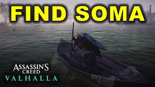 The Great Scattered Army Somas Location  Find and Speak to Soma  Assassins Creed Valhalla [upl. by Arinaid]