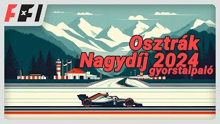 Osztrák Nagydíj 2024 – gyorstalpaló [upl. by Smallman239]