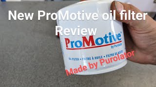 ProMotive oil filter Review [upl. by Towers827]