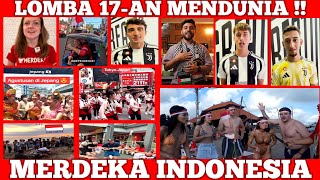 LOMBA 17AN MENDUNIA THIS is CRAZY MERDEKA INDONESIA PERAYAAN HUT RI GO INTERNASIONAL [upl. by Eleph857]