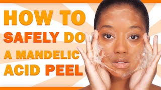 Melanopeels Mandelic Acid Peel  How to Use [upl. by Nbi]