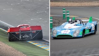 Le Mans Classic 2014 Grid 5 The Race INCREDIBLE Sounds [upl. by Lela]