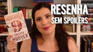 Novembro 9 da Colleen Hoover  Resenha Sem Spoilers  Vamos Ler [upl. by Anawak]