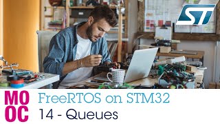 FreeRTOS on STM32  14 Queues [upl. by Rriocard]