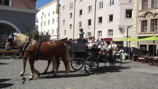 Herbstfest Rosenheim 2016  der Einzug auf die Wiesn am 27082016 [upl. by Etrem]