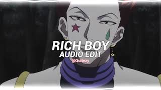 rich boy  payton moormeier edit audio [upl. by Birkle]