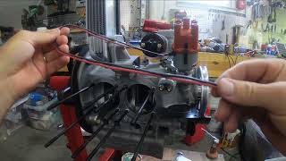 2332 VW Aircooled Stroker Motor  Video 29  Wiring Pertronix Distributor to Coil [upl. by Brindell484]