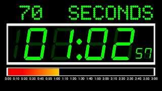 3 Minutes Countdown Digital Version  Remix BBC Countdown  50FPS [upl. by Venterea264]