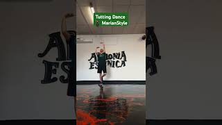 Baile Tutting 2024 Marian Style dance 🕺🎵 Bailando Libre  Freestyle Dancing tuttingdance shorts [upl. by Nicram]