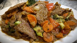 Perfect Beef Stir Fry I Beef amp Vegetable Stir Fry Recipe by Gastro Guru [upl. by Cheng]