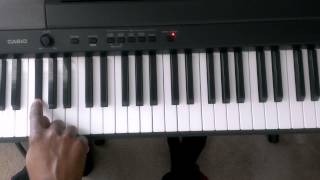 Major Scales How to Play G Major Scale Two Octaves on Piano Right and Left hand [upl. by Esidarap]