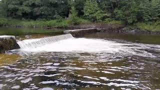 Killington Gauge Weir River Lune [upl. by Eelam]