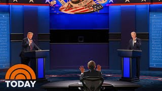 Taunts And Interruptions Send Presidential Debate Into Chaos  TODAY [upl. by Pride]