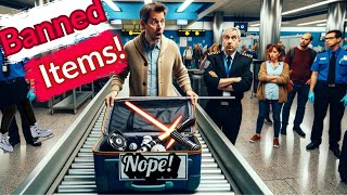 10 Surprising Items Banned on Planes ✈️ [upl. by Roswald964]