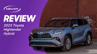 2023 Toyota Highlander Hybrid Review Long on Efficiency Short on Space [upl. by Naitsabas]