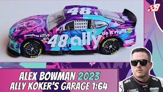 NASCAR AUTHENTICS DIECAST REVIEW Alex Bowman 2023 Ally KOKERS GARAGE 164 [upl. by Mellicent]