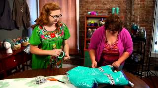 How To Create a Duct Tape Dress Form for Crochet Projects with Marly Bird [upl. by Mckale]